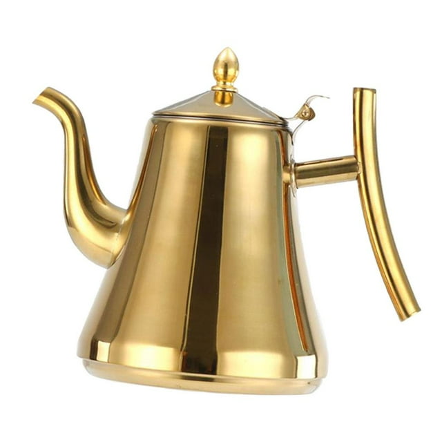 Rongfmy Pour Over Stainless Steel Gooseneck Kettle Teapot And Infuser - 2.0L - 1.0L