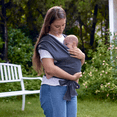 thumbnail image 6 of Momcozy Baby Wrap Carrier, Easy to Wear Infant Carrier, Lightweight Adjustable Hands Free Baby Carrier, for Newborn to Toddler 8-35 lbs, 6 of 8