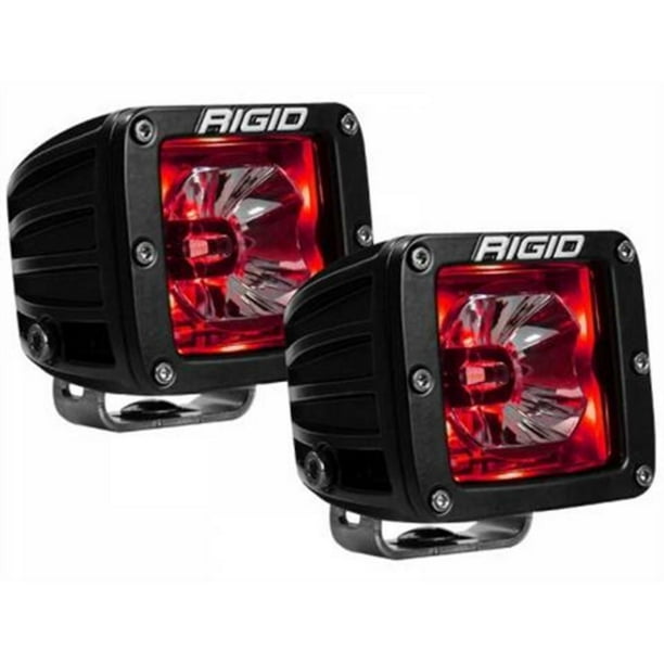 Rigid Industries Radiance Red BackLight Pods (Black)