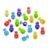 Quartet Magnetic Push Pins, High Power Magnets, Bright Colors, 20 Pack