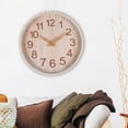 thumbnail image 3 of Reloj de pared de ", relojes , , hogar, sa de estudio, restaurante, come, movimiento , decor Madera Beige perfecl Reloj de pared, 3 of 8