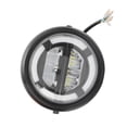 thumbnail image 2 of Daytime Running Lamp Turn Signal Indicator Autocycle Accessories 8in Motorcycle LED Headlight Retro Angel Eyes Replacement For Cruiser Choppers Cafe Bobber Racer, 2 of 8