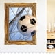thumbnail image 1 of Adhesivos de pared 3D con forma de balón de fútbol autoadhesivo extraíble de PVC, 1 of 2