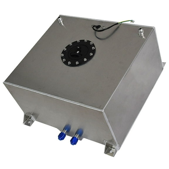 LABLT Polished Aluminum 15 Gallon Racing Drift Fuel Cell Tank Level Sender