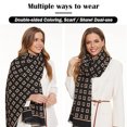thumbnail image 5 of Chal y bufanda de pashmina para mujer, bufanda grande y suave de cachemira para otoño e invierno para vestidos de noche de boda, 5 of 5