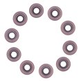 thumbnail image 4 of Insertos de torneado de carburo Ticfox 10 piezas indexables, 4 of 14