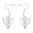 thumbnail image 3 of Regalo para mujer, 20 pares de hermosos pendientes de metal de moda para mujer, probados profesionalmente, 3 of 11