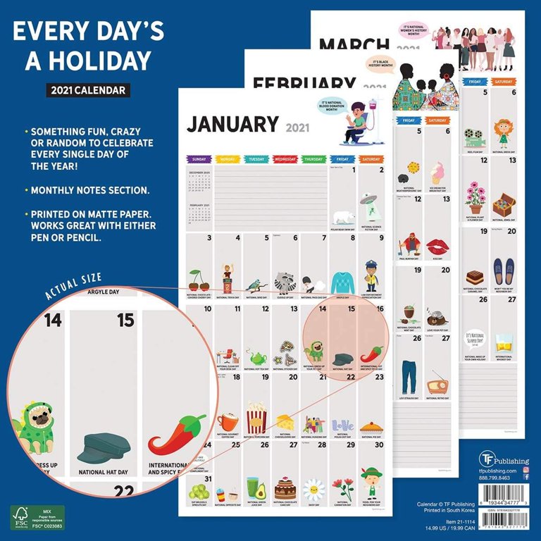 2021-every-day-s-a-holiday-12x12-inch-wall-calendar-walmart-com