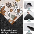 thumbnail image 3 of Brown Mushroom Flower Light Pattern Kitchen Rugs Sets Of 3,Kitchen Runner Rugs Non Skid Washable,Decorative Kitchen Floor Mats for Kitchen,Sink,Laundry,17"x30"+ 17"x47" + 17"x59", 3 of 6