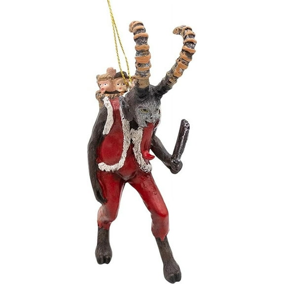 Evil Krampus Holiday Havoc Halloween Christmas Scary Ornament of Nightmares