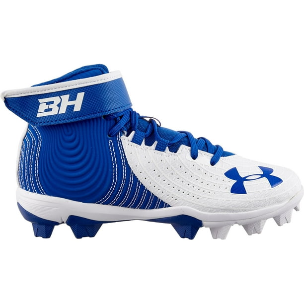 Under Armour Kids' Harper 4 Mid RM Baseball Cleats