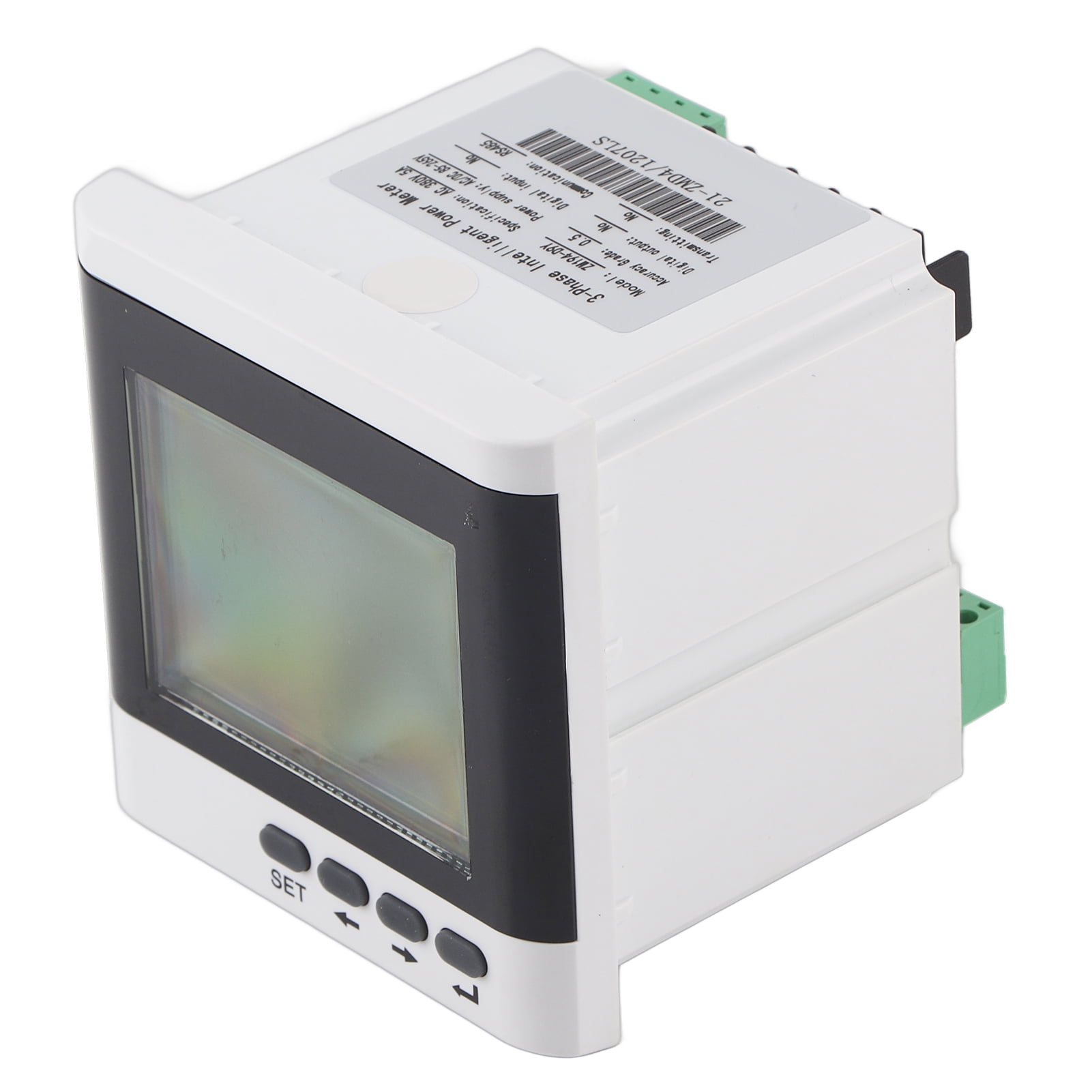Multi Function Three Phase Programmable Electric Power Meter Digital LED Ammeter Voltmeter