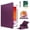 Purple, variant on ipad 9th Gen case for Model MK2K3LL/A MK2L3LL/A MK2N3LL/A, MK2P3LL/A, iPad 10.2 inch 7th / 8th Gen - 360 Degree Rotating Protective Stand Cover Auto Wake Sleep