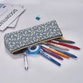 thumbnail image 5 of Xecao Poodle Dog Print Leather Pencil Case -Stationery Bag Pen Holder for Work & Office, 5 of 5