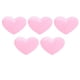 thumbnail image 1 of Bolsa de 500 piezas de esponja en forma de corazón, decoración, aniversario de boda, suministros para fiestas del día de San Valentín (bolsa rosa de 500 piezas de 2,1 cm), 1 of 14