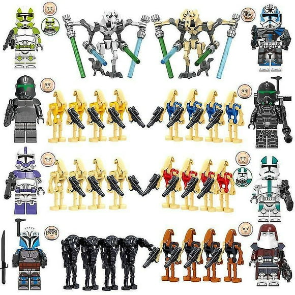 Star Wars Battle Droids Building Blocks Set Mini Action Figures Doll Minifigures Toys Desktop Decor