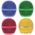 thumbnail image 1 of Miangastore 4pcs Microphone Grill Heads Mic Head Mesh Grill Replacement Mic Mesh Cover, 1 of 8