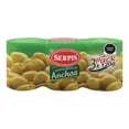 thumbnail image 1 of Aceituna Serpis rellenas de anchoa 3 pack de 120 g c/u, 1 of 4