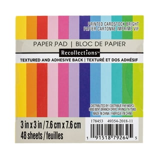 12 Pack: Jewel Colors Textured Paper Pad by Recollections™, 4.5 x 6.5 