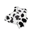 thumbnail image 4 of Miutii Unisex Kids Open Front Cowgirl Cowboy Waistcoat Sleeveless Flannel Cardigan Vest Jacket Black&White 12, 4 of 7