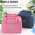 thumbnail image 6 of Vikakiooze 2023 Home Storage and Organization Oxford Cloth Lunch Bag Outdoor Picnic Bag Portable Lunch Bag Bento Bag Large Heat Preservation Bag Ice Bag, 6 of 6