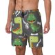 thumbnail image 1 of Fotbe Cartoon Dinosaurs Traje de Baño para Hombre – Shorts de Natación de Secado Rápido con Forro y Bolsillos-3X-Large, 1 of 6