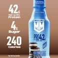 thumbnail image 4 of Muscle Milk Pro No Artificial Flavors, Sweeteners, or Added Colors Cookies 'n Creme High Protein Shake, 14 fl oz Bottle, 4 of 8