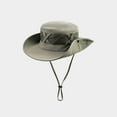 thumbnail image 4 of Hfnxid Mens Hats,Men's Women's Same Style Solid Color Fashion Sun Hat Fisherman Hat Beach, 4 of 4