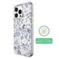 thumbnail image 2 of onn Blue Toile Phone Case for iPhone 16 Pro Max, 2 of 6