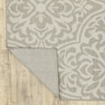 thumbnail image 6 of Avalon Home 3' x 5' Gray and Taupe Floral Outdoor Rug, 6 of 10