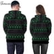 thumbnail image 3 of Sudaderas con capucha de Navidad de lana para pareja, sudadera cálida de gran tamaño, jersey con capucha, traje de Cosplay de fiesta, chándal con bolsillo, ropa de otoño, 3 of 4
