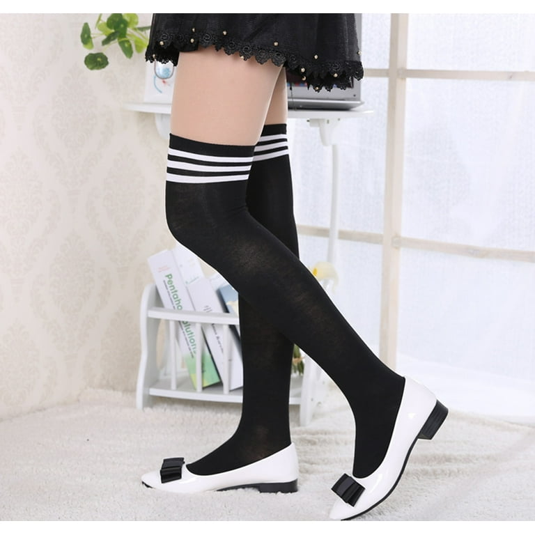 HOZHANI Over Knee Thigh High Socks, Warm Boot Leg Warmers for