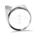 thumbnail image 1 of Avion Paroles Technologie Anneau Réglable Amour Mariage Fiançailles, 1 of 3