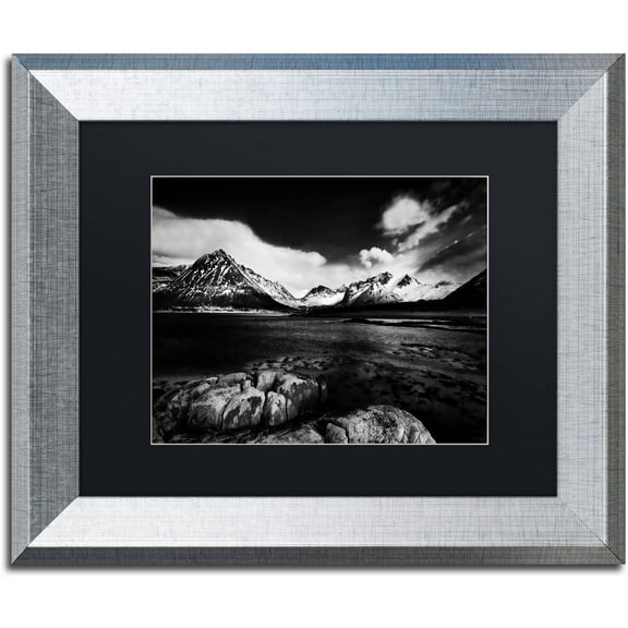 Trademark Fine Art "Took So Long" Canvas Art by Philippe Sainte-Laudy Black Matte, Silver Frame