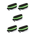 thumbnail image 3 of Injueey Estuche de almacenamiento para gafas de sol, organizador de transporte, suministros para hombres y mujeres, verde Verde 5Conjunto, 3 of 6