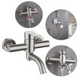 thumbnail image 4 of Shower Mixer Faucet Install Range Core Bath 13-17cm Surface Brushed Bathroom System, 4 of 9