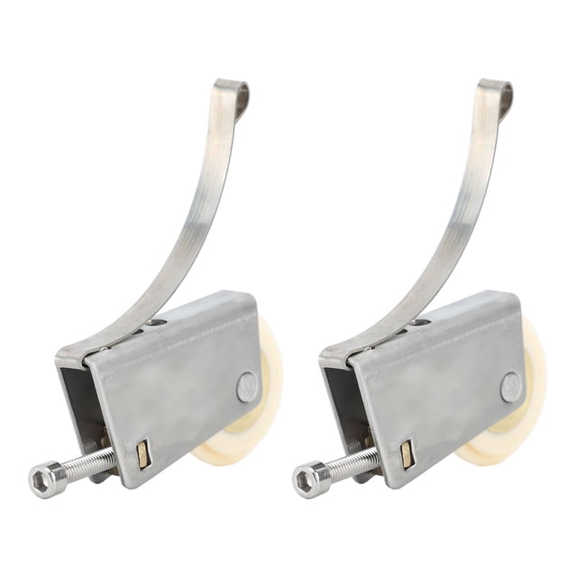 Sliding Door Wardrobe Pulley with Anti Jump Design Rust Prevention, Lightweight for Bathroom Kitchen