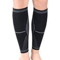 thumbnail image 2 of 1 Pce Hommes Femmes Housse de Manchon de Jambe Inférieure Antidérapante Compression Tricotée Protecteur Extérieur Course Basketball Accessoires de Sport, 2 of 8