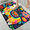 Colorful Llama, variant on 1pc Durable Decorative Bathroom Anti-Slip Foam Carpet, Colorful Llama Thickened Flannel Mat Decor, Machine Washable, Suitable for Bathroom, Bedroom, Living Room, Kitchens Entrance,16x24 inches