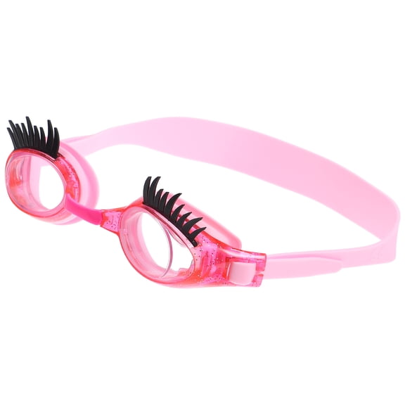HOMEMAXS  Swimming Glasses Kids Goggles Eyeglasses Toddler Child Pink