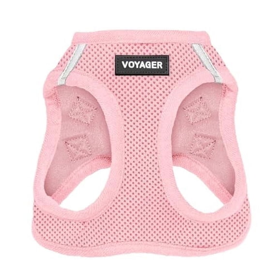 Best Pet Supplies - Voyager Step-in Air Pet Harness - All Weather Mesh - Pink, XL