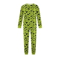 thumbnail image 5 of Racifhz Matching Family Halloween Pajamas Set Soft Long Sleeve Top and Pants Loungewear Holiday Sleepwear Cozy Nightwear for Family Autumn Fall Theme Party and Gifts, 5 of 6