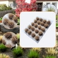 thumbnail image 6 of 20 Pieces Artificial Miniature Model Grass Tuft 12mm Height Nylon Durable Train Railway Scenery Diorama Kit, 6 of 7