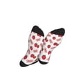 thumbnail image 5 of Disketp Strawberry Unisex Mid-Calf Socks Lightweight Breathable Ventilation Ankle Socks, 5 of 7