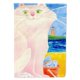thumbnail image 1 of Caroline's Treasures 6018CHF Gato blanco por el lienzo de la bandera del faro grande multicolor, 1 of 1