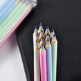 thumbnail image 4 of ECOTREE Eco-friendly Wood & Plastic Free Rainbow Recycled Paper #2 HB Pencils For School and Office Supplies, Pre-sharpened,12-Pack, 4 of 7