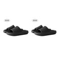 thumbnail image 1 of Minnieouse Moda hombres mujeres zapatos de casa suela gruesa EVA sandalias deslizantes para interiores Casual playa Unisex plataforma baño Type1 NO1, 1 of 6