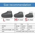 thumbnail image 7 of Waterproof Rainproof Shoes Covers Reusable Thicken Silicone Overshoes Rain Boots Adult Kids Non-slip Washable Wear-Resistant, 7 of 7