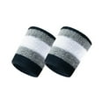 thumbnail image 2 of NIBOLOG 1Pair Gym Fitness Wristband Stripe Pattern Basketball Hand Sports Wrist Support, 2 of 8