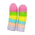 thumbnail image 2 of Huevos de Pascua rellenables, rellenos para cestas de Pascua, juguetes decorativos, recuerdos de fiesta temáticos, decoración para manualidades, bodas 12 piezas de color claro, 2 of 8